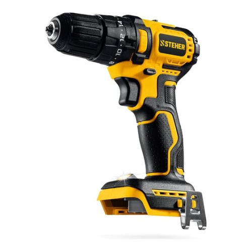 Дрель-шуруповерт STEHER CBS-45 без АКБ (LMS) и ЗУ ударная