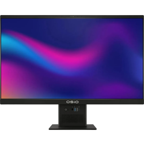 Моноблок Osio BaseLine B240i-025b 23.8" Full HD i3 1115G4 (3) 16Gb SSD512Gb UHDG Windows 11 Pro GbitEth WiFi BT 84W Cam черный 1920x1080 (RUS)