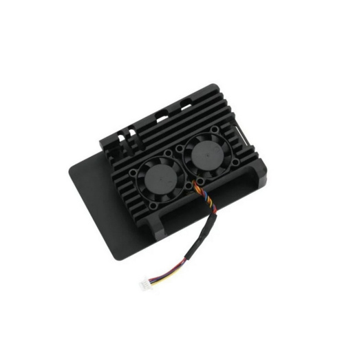 Корпус ACD RA787 Metal Aluminum Case with Four-line Double Fans for Raspberry Pi 5