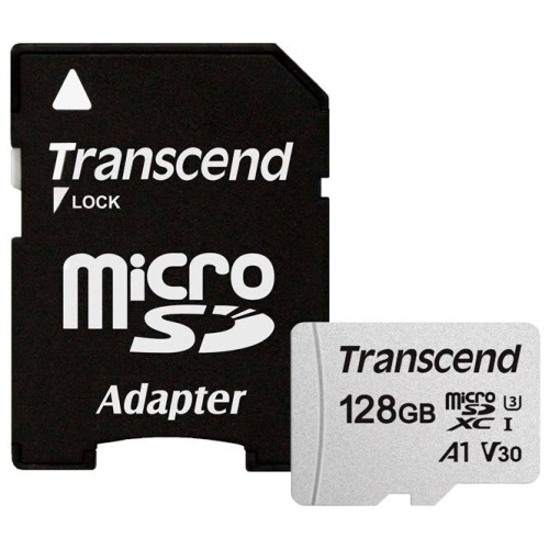 Карта памяти Transcend 128GB TS128GUSD300S-A