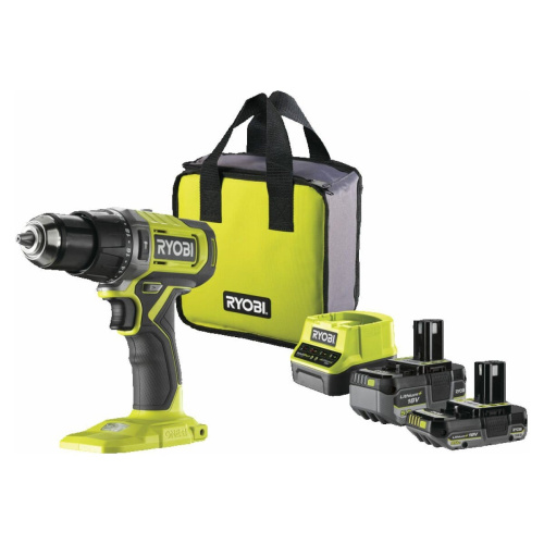 Дрель-шуруповерт Ryobi RPD18-2C52S (5133005526) ударная (2 АКБ+ЗУ)