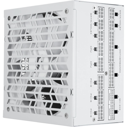 Блоки питания SAMA P1200 White (P1200-WHPFF001-EU) (XPH1200-AP), 1200W 80+ Platinum (ATX, 3.1, PCIe 5.0, Full modular, 1x