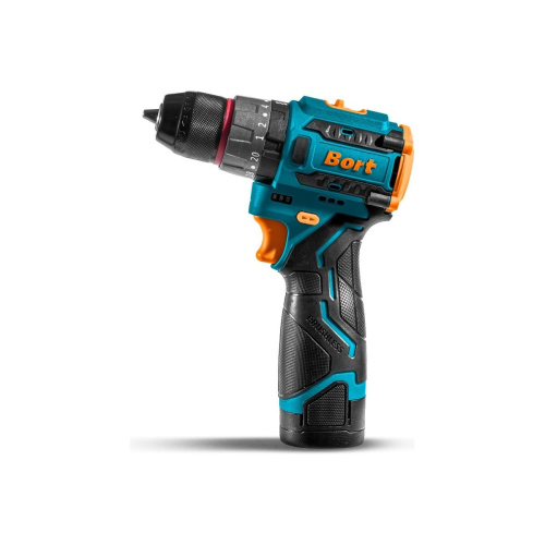 Дрель-шуруповерт Bort BAB-16U (93414882) ударная 2Ач, с двумя аккумуляторами