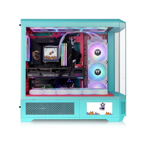Корпус Thermaltake View 600 TG Mint Strawberry (CA-11H-00FLWN-00)