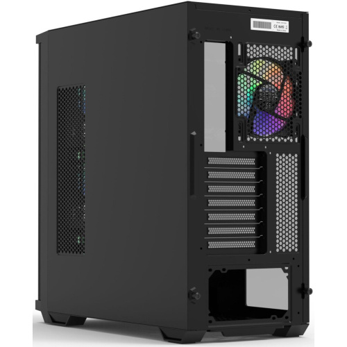 Корпус ZALMAN Z10 Plus, ATX, Black, Window, 2x3.5", 2x2.5", 2xUSB3.0, 1xUSB 3.1 Type-C, FRONT 3x140mm ARGB, REAR 1x120mm ARGB