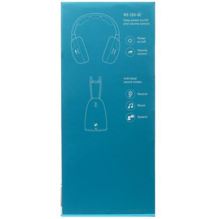 Беспроводные наушники Sennheiser RS 120-W черный