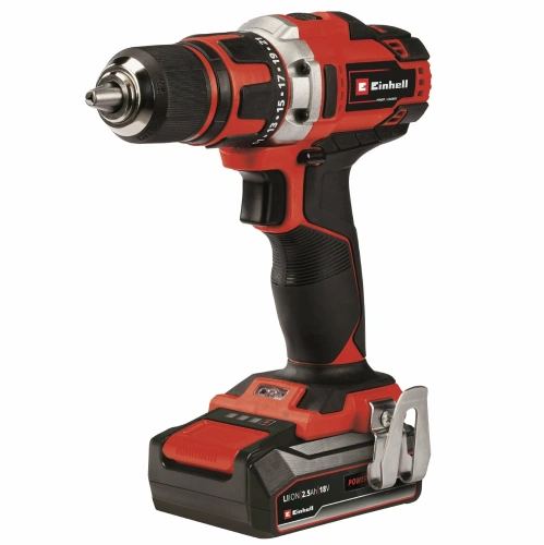 Дрель аккумуляторная Einhell PXC TE-CD 18/40 li BL (4513995) 18в, 2x2,0aч (+ЗУ), кейс