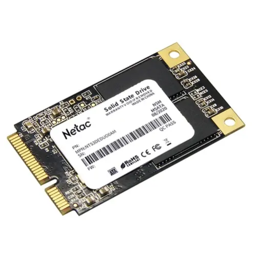 SSD Netac N5M (NT01N5M-002T-M3X) 2.0Tb Series Retail mSATA (SATA3, up to 560/520MBs, 3D TLC/QLC)