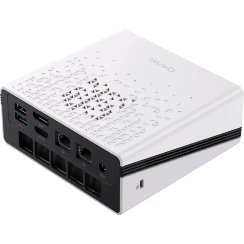 Компьютер Chuwi Ubox (CWI604R57P) AMD Ryzen 5 7430U(2.3Ghz)/16384Mb/512PCISSDGb/Int:AMD Radeon/BT/WiFi/war 1y/1.35kg/Iron Gray/Win11Pro + DDR4
