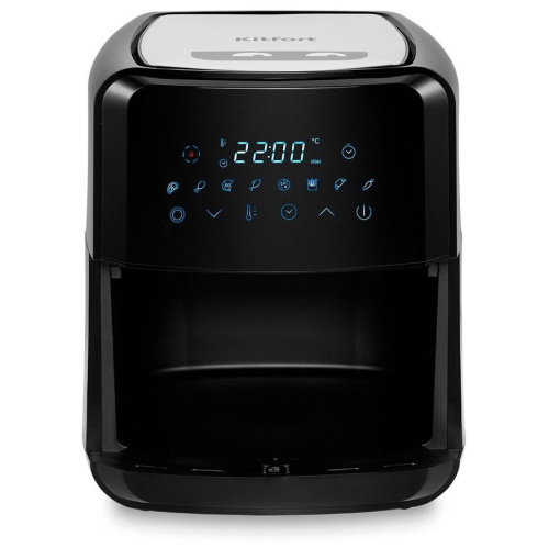 Аэрогриль Kitfort КТ-2239 черный/серебристый