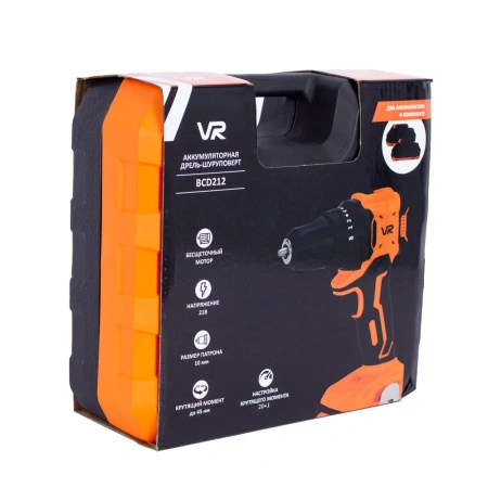 Шуруповерт аккумуляторный VR BCD212