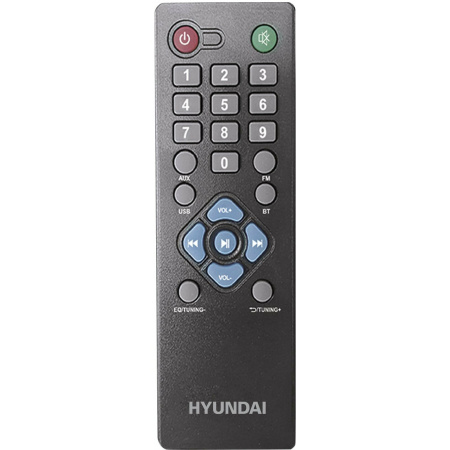 Микросистема Hyundai H-MS1404 черный