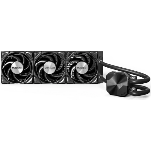 СВО Montech HyperFlow Silent 360 (HS360BK) Soc-AM5/AM4/1200/1700/1851 черный 4-pin 24.8dB Al 360W Ret