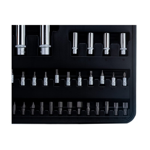 Набор головок и приспособлений Force 41082R-5 6-ти гран. 1/2, 1/4 108 предметов