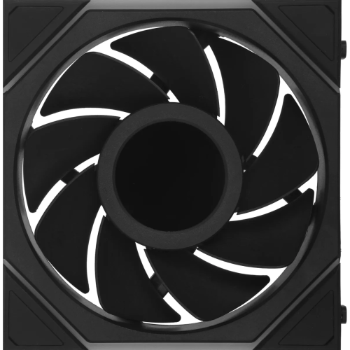 Вентилятор Lian-Li Uni Fan TL Wireless LCD 120 LCD Reverse ARGB (G99.12RTLLCD1W1B.R0) 120х124x28 черный 4-pin 31дБ Ret
