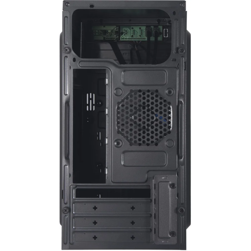 Корпус Digma DCC-MN302 черный без БП mATX 1x80mm 2x120mm 1xUSB2.0 1xUSB3.0 audio