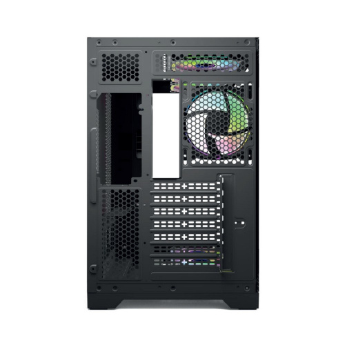 Корпус Forza FZ-G42B Seaview TG ATX Case, black, w/o psu, Curved Tempered glass front panel, 1x3,5", 3x2,5"