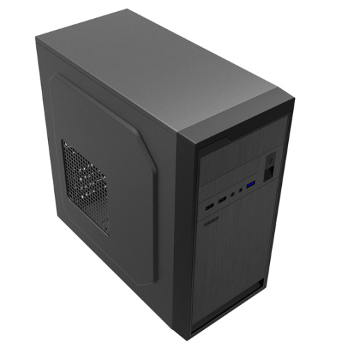 Корпус Powerman SV511 (6153673) MiniTower Black PMP-450ATX U2.0*2+U3.0*1+A(HD)