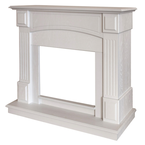 Портал каминный из МДФ RealFlame Carolina 25,5 WT белый