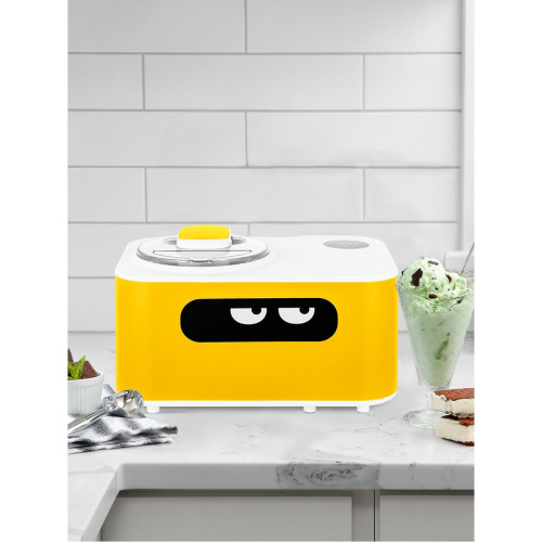 Мороженица KitFort КТ-1829-1 желтый/белый