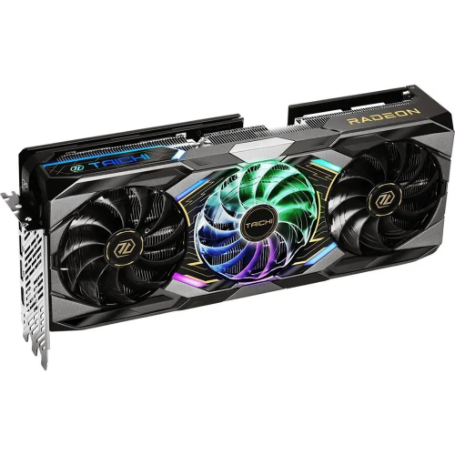 Видеокарта ASRock AMD Radeon RX 9070XT Taichi 16ГБ (RX9070XT TC 16GO), GDDR6, OC, Ret
