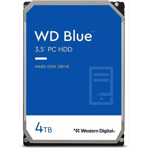 HDD WDC Blue WD40EZAX SATA 4TB 6GB/S 256MB