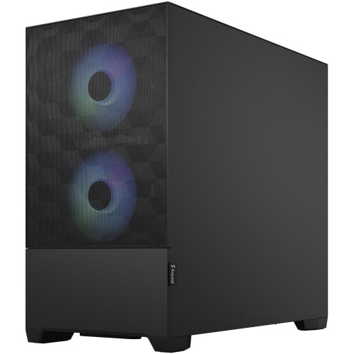 Корпус Fractal Design PoP Mini Air RGB (FD-C-POR1M-06) Black TG черный без БП ATX 3x120mm 2xUSB3.0 audio bott PSU