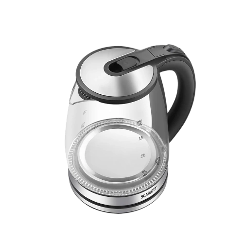 Электрочайник Scarlett SC-EK27G103 сталь и черный