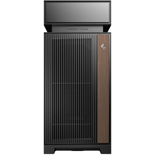 Корпус Deepcool CL6600 без БП, боковое окно (закаленное стекло), 360 СЖО и 2x120мм ARGB вентилятор снизу, черный, ATX