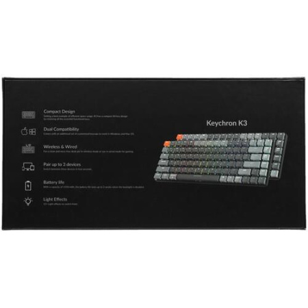 Клавиатура проводная + беспроводная Keychron K3