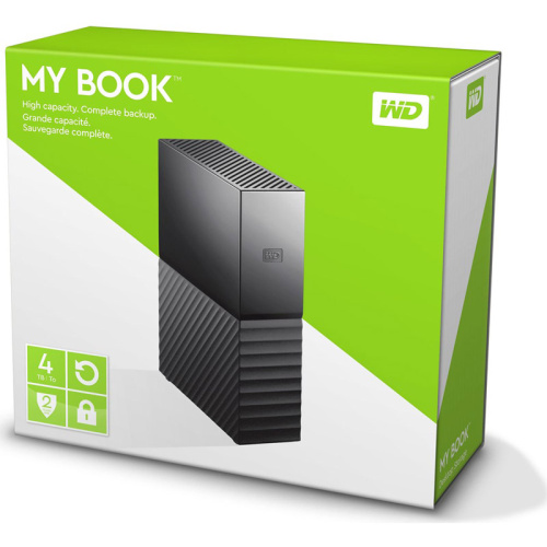 Внешний HDD Western Digital My Book (New) WDBBGB0180HBK-EESN 18TB 3.5" 5400 RPM USB 2.0/USB 3.0 (E4C)