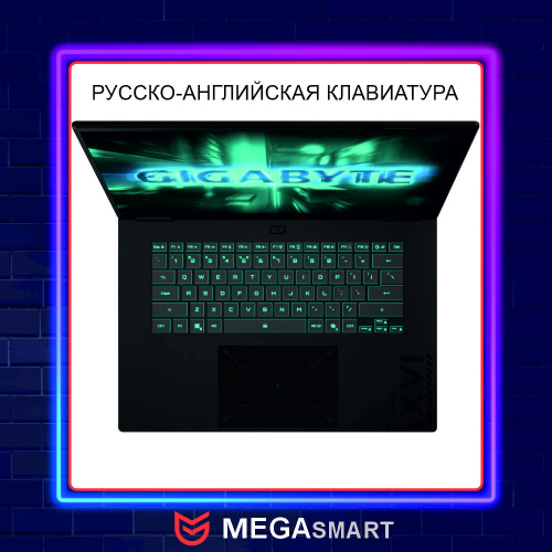 Ноутбук GIGABYTE Gaming A16 GA6H Intel Core i7 13620H 2400MHz/16"/1920x1200/16GB/1024GB SSD/NVIDIA GeForce RTX 4050 6GB/Wi-Fi/Bluetooth/Без ОС (CMHI2KZ894SD) Black
