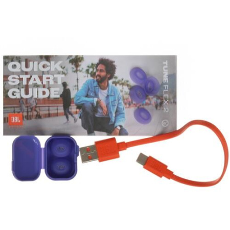 Наушники TWS JBL Tune FLEX 2 фиолетовый