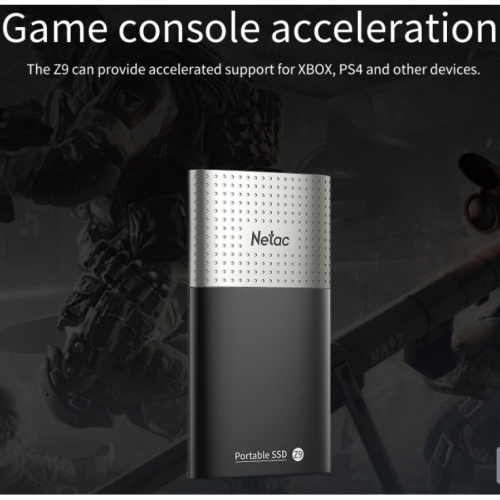 SSD Netac Z9 1Tb NT01Z9-001T-32BK USB 3.2 Gen 2 Type-C