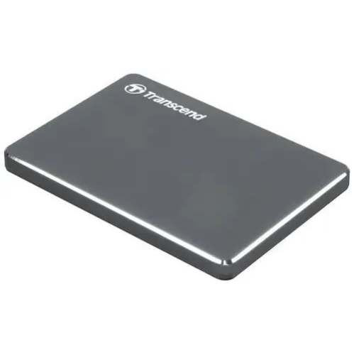 Внешний HDD 2.0TB USB3.0 Transcend StoreJet 25C3, алюминий, серый (TS2TSJ25C3N)