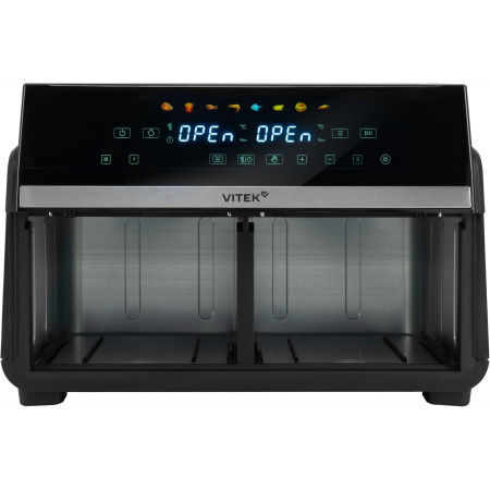 Аэрогриль Vitek VT-AF1001 черный/серебристый