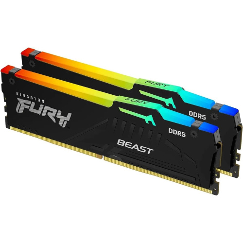 ОЗУ Kingston Fury Beast KF560C30BBAK2-32 DDR5 - 2x 16ГБ 6000МГц, DIMM, Ret