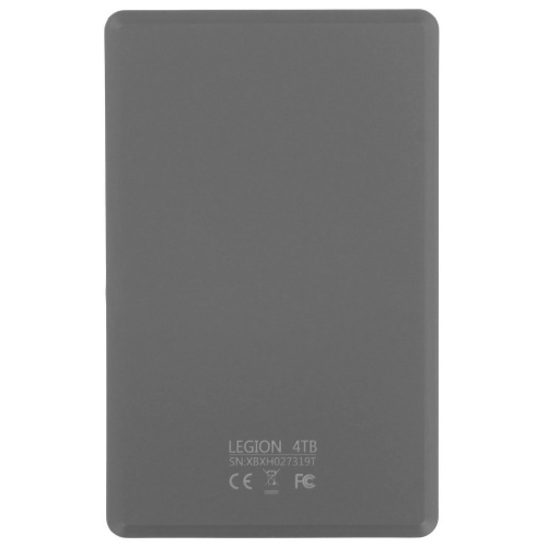 Внешний HDD Mirex Legion Silverace 4TB серебристый (13630-UHDLES40)