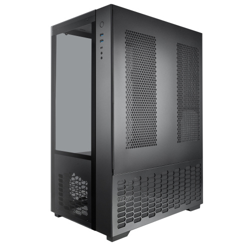 Корпус Raijintek Paean Premium 0R20B00208, black, Aluminum, ATX/Micro ATX/Mini-ITX, USB3.0x2, Type Cx1, HD Audiox1