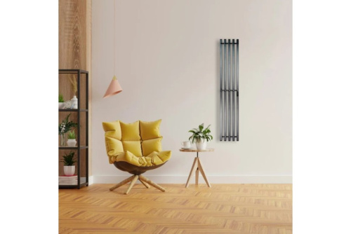 Электрический полотенцесушитель Primoclima Sol Q C E Graphite 150*24 5