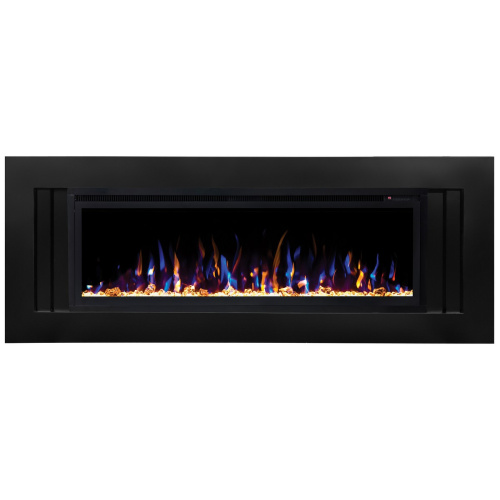 Электрокамин RealFlame Stockholm 50 BLM черный с очагом Saphir 50