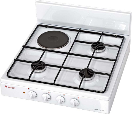 Настольная плита Gefest 910-01 белый