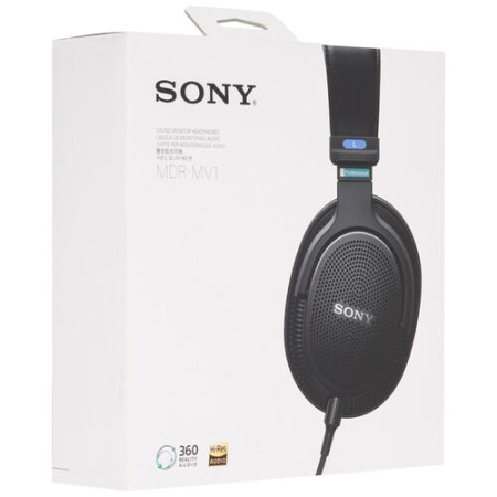 Проводные наушники SONY MDR-MV1 черный
