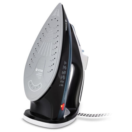 Утюг Vitek VT-8304 черный/белый/синий