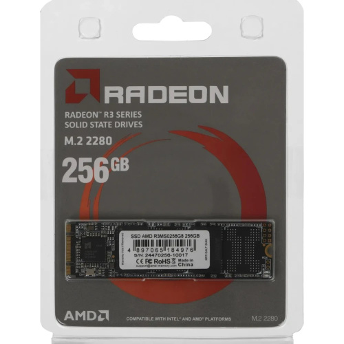 SSD AMD Radeon R3MS0256G8 256GB SATA mSATA