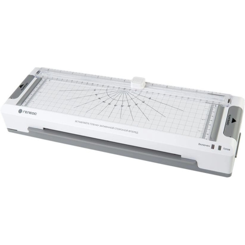 Ламинатор Гелеос ЛМА4М белый/серый A4 (60-125мкм) 35см/мин (2вал.) хол.лам. лам.фото