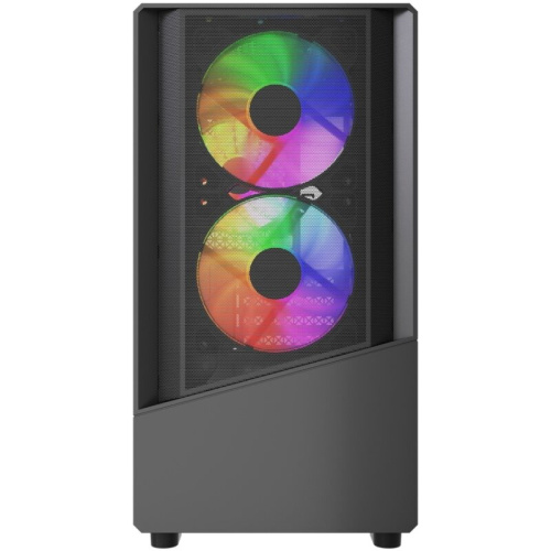 Корпус Powercase Mistral Micro A15B (CMMA15B-L3), Tempered Glass, 3x120mm FRGB fan, чёрный, mATX