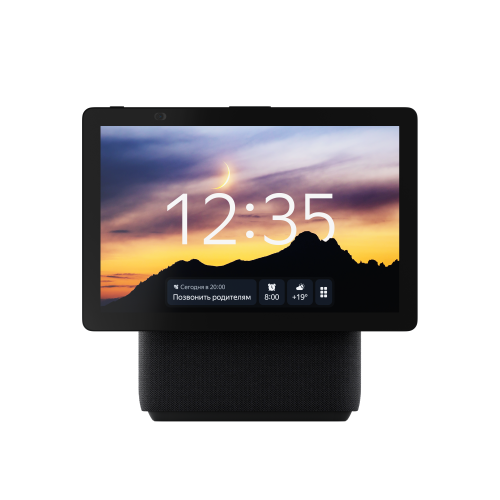 Яндекс Станция Дуо Макс YNDX-00055BLK с Алисой, с Zigbee, 60Вт , черный