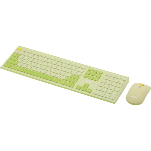 Комплект клавиатура и мышь Acer OCC205 зеленый/желтый (ZL.ACCEE.00E)