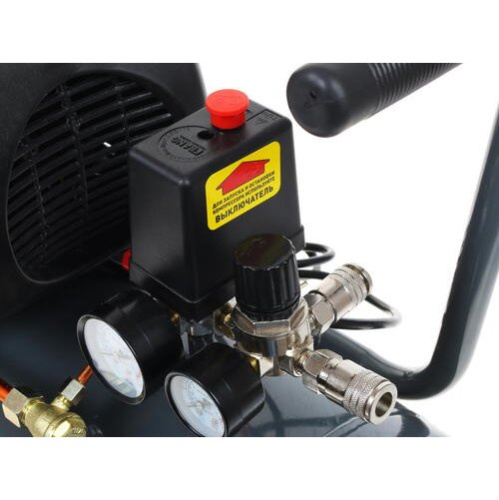 Компрессор поршневой Парма K-1500/50КМ 02.014.00003 серый/черный